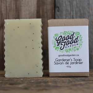 Pain de savon du jardinier | Savon exfoliant 100% naturel aux huiles essentielles - Garden Path Homemade Soap